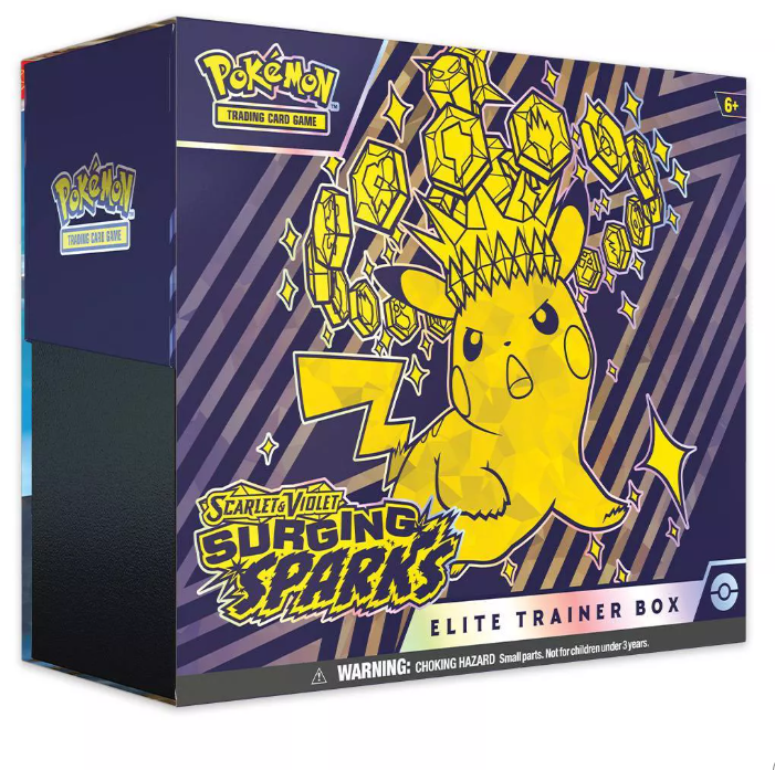 2025 Pokemon Surging Sparks Elite Trainer Box