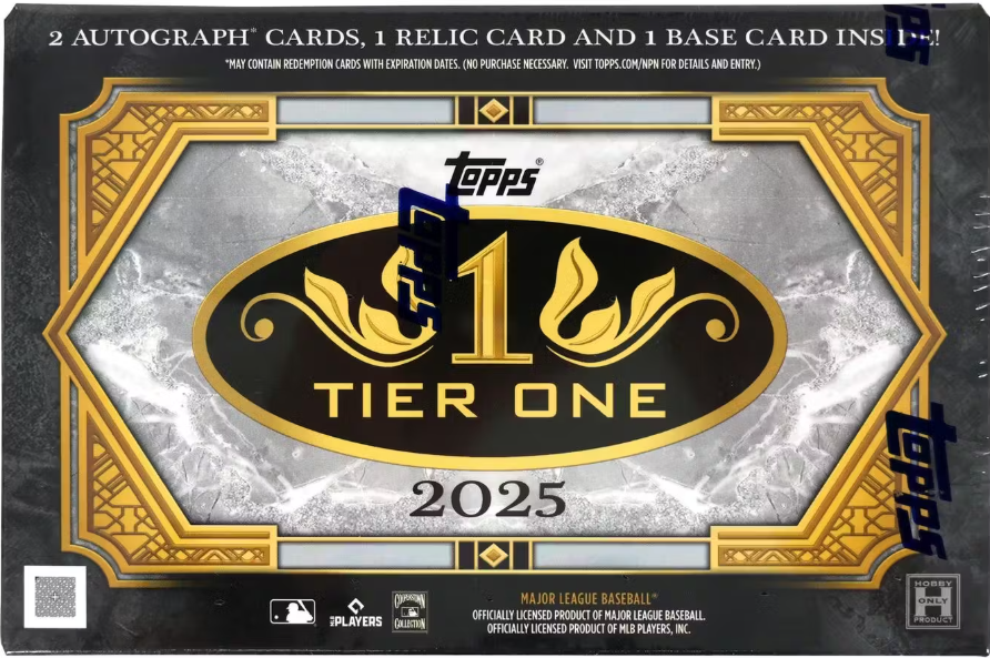 2025 Topps Tier One Baseball Hobby Box
