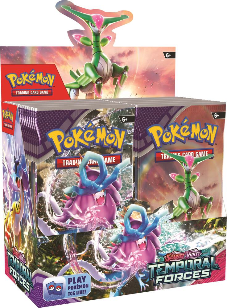 2026 Pokemon Temporal Forces Booster Box