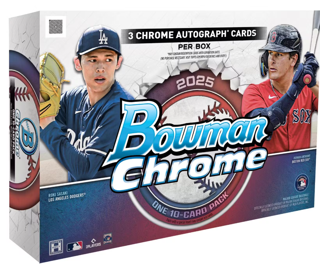 2025 Bowman Chrome Baseball Breaker Delight Box