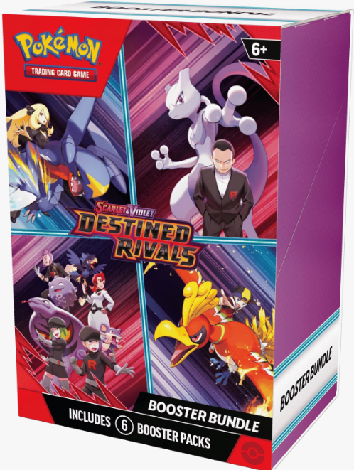 2025 Pokemon Trading Card Game: Destined Rivals Booster Bundle