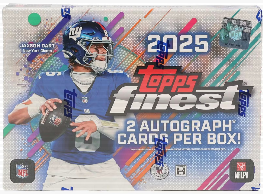 2025 Topps Finest Football Hobby Box