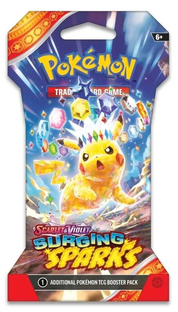 2026 Pokemon Surging Sparks Sleeved Booster Pack