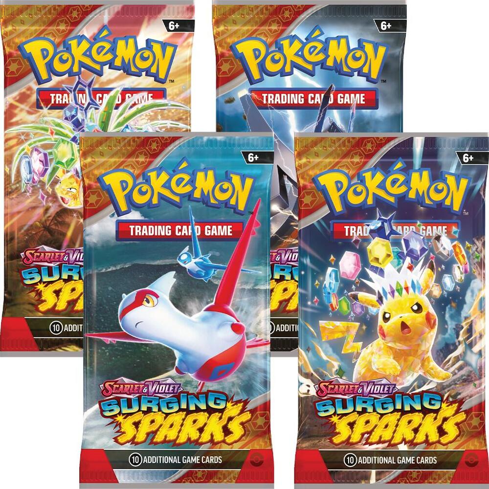 2026 Pokemon Surging Sparks Booster Pack