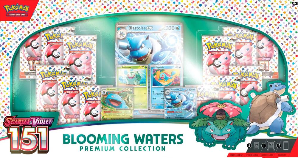 Pokemon Scarlet & Violet 151 Blooming Waters Premium Collection