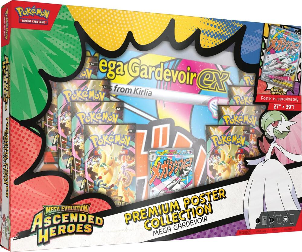 2026 Pokemon Ascended Heroes Premium Poster Collection
