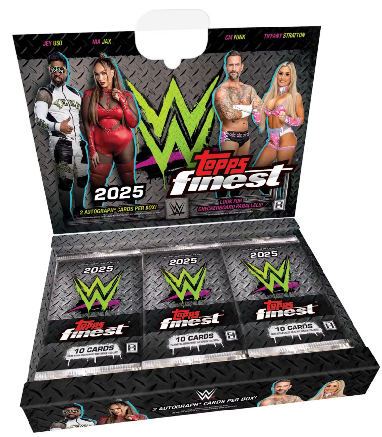 2025 Topps Finest WWE Hobby Box
