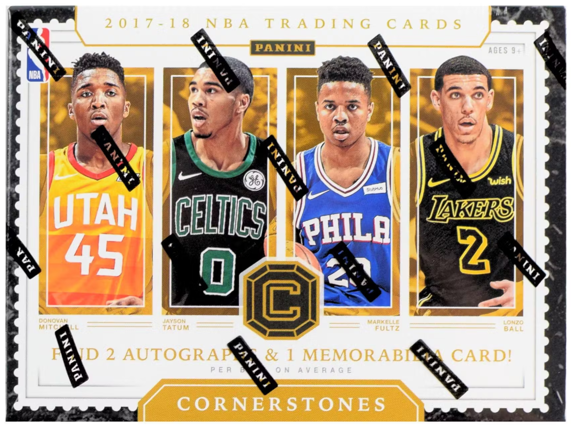 2017/18 Panini Cornerstones Basketball Hobby Box