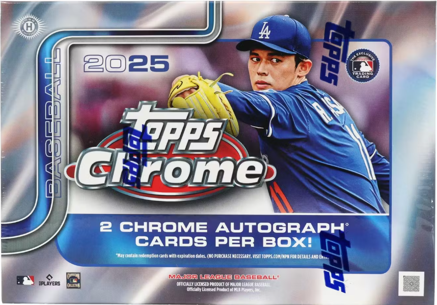 2025 Topps Chrome Baseball Breaker Delight Box