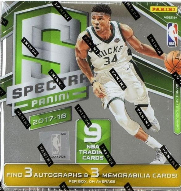 2017/18 Panini Spectra Basketball Hobby Box
