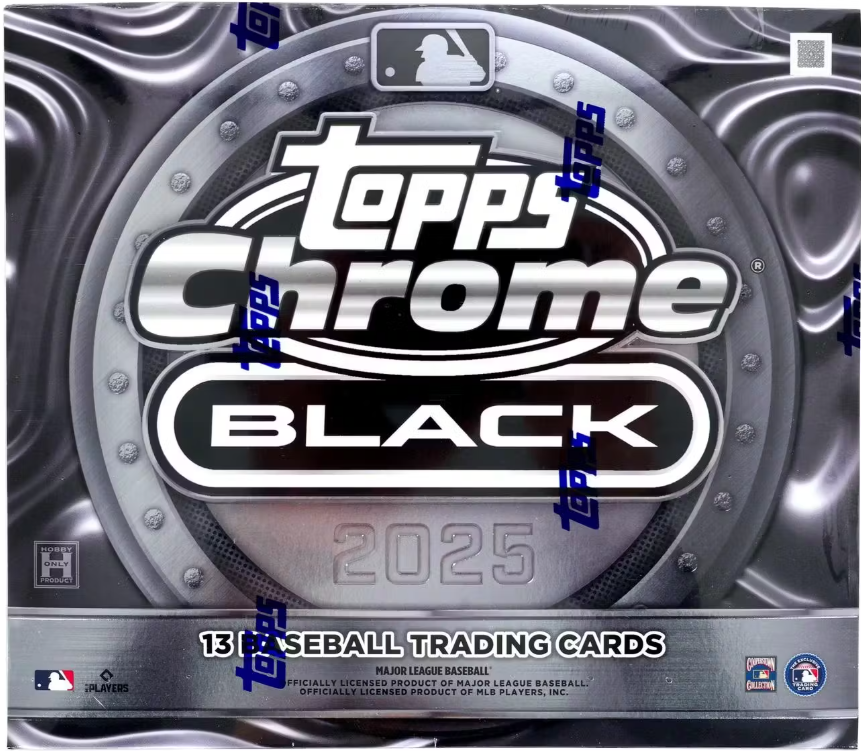 2025 Topps Chrome Black Baseball Hobby Box