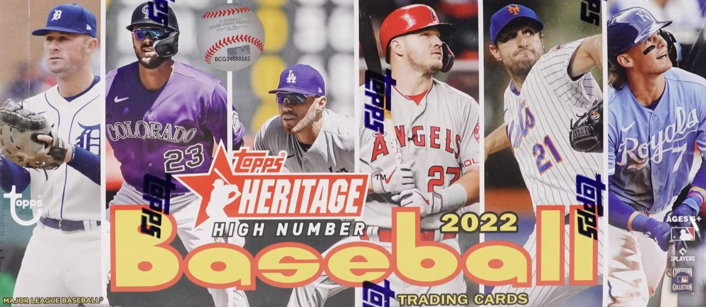 2022 Topps Heritage Baseball Hobby Box