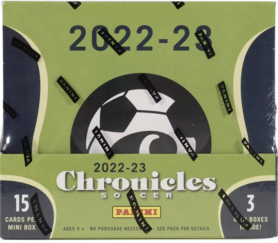 22/23 Panini Chronicles Soccer Hobby Box