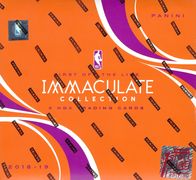 2018/19 Panini Immaculate Basketball Premium 1st Off The Line Hobby Box