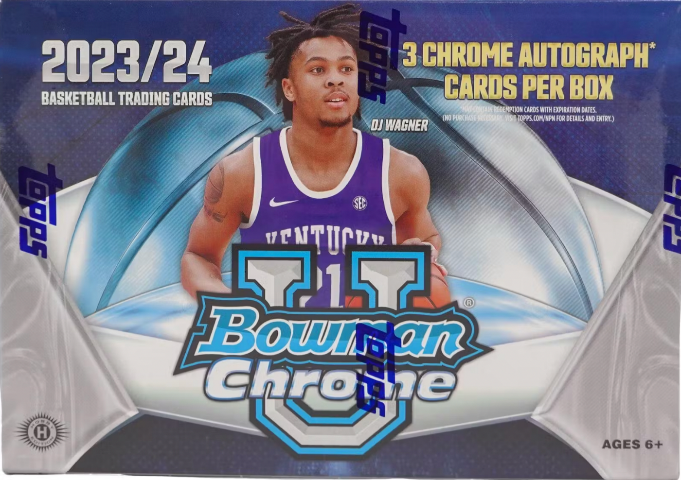 2023/24 Bowman University Chrome Basketball Breakers Delight Box