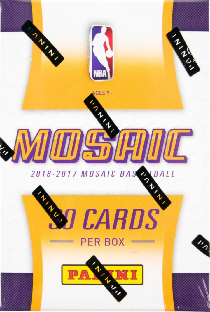 2016/17 Panini Replay Prizm Mosaic Basketball Hobby Box