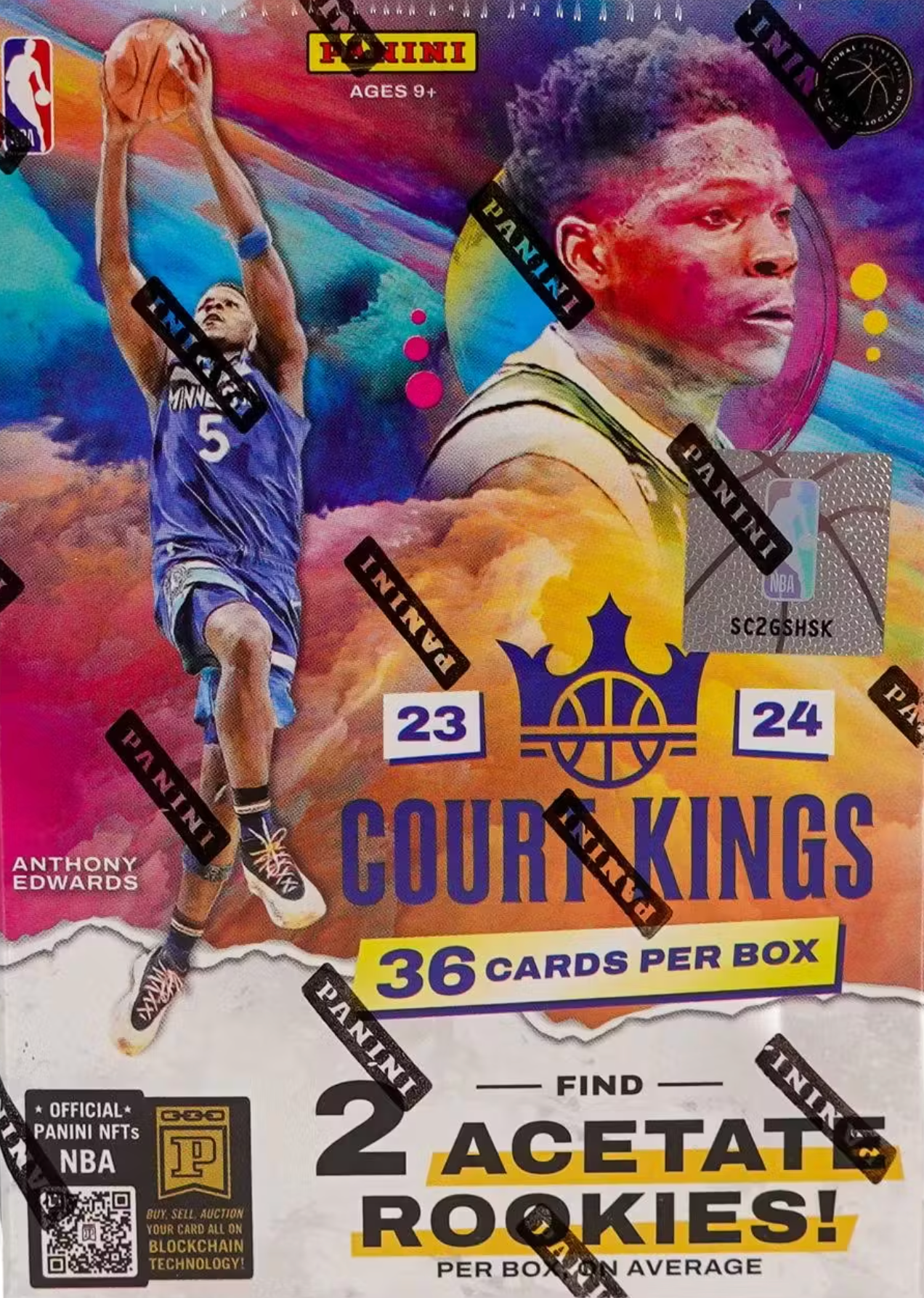 2023/24 Panini Court Kings Basketball International 6-Pack Blaster Box