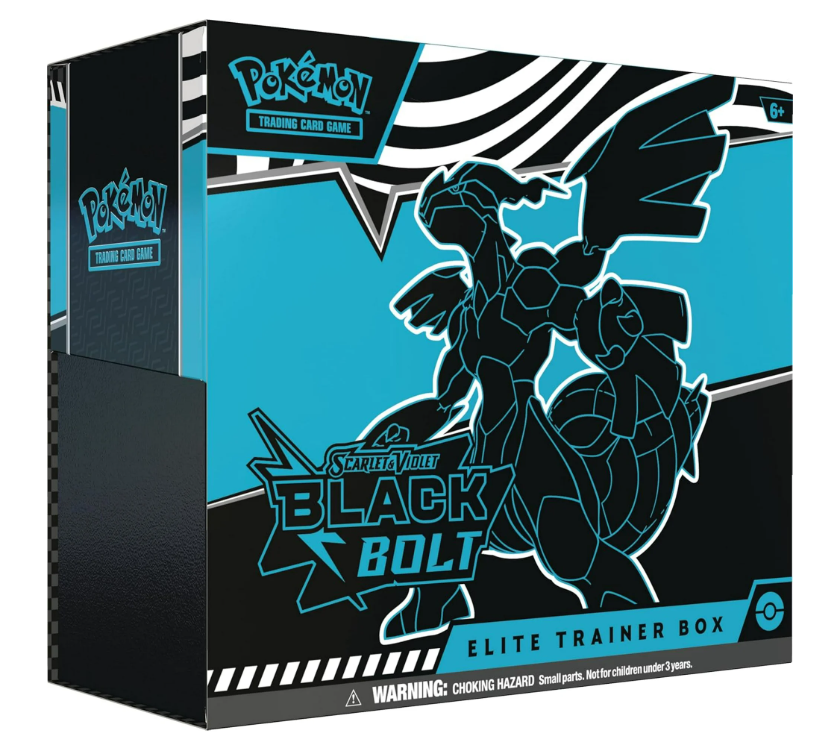 Pokemon Trading Card Games Scarlet & Violet 10.5 Black Bolt Elite Trainer Box