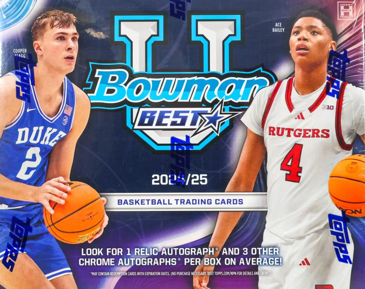 2024/25 Bowman University Best Basketball Hobby Box