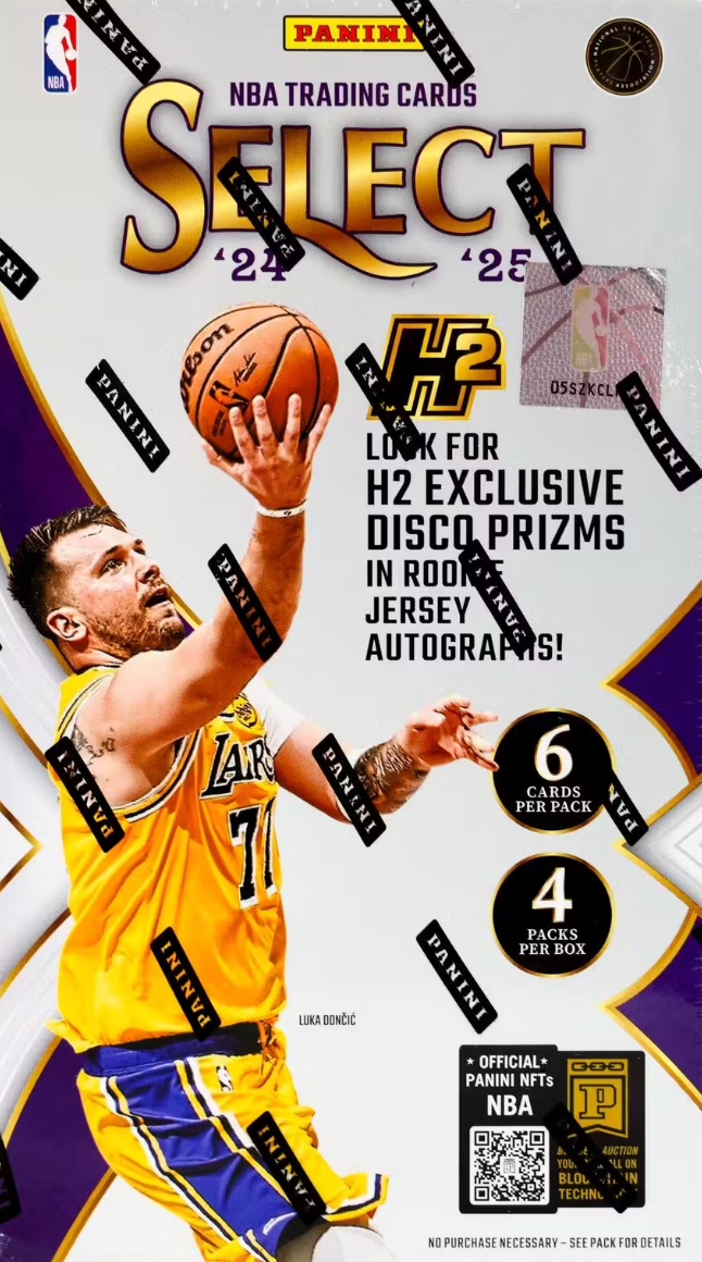 2024/25 Panini Select Basketball H2 Box