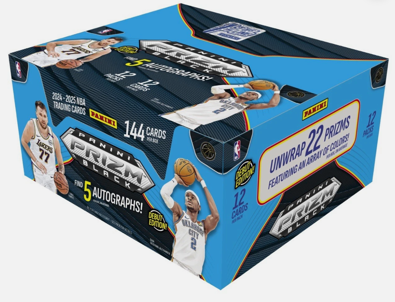 2024/25 Panini Prizm Black Basketball FOTL Box