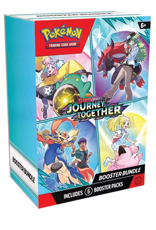 2025 Pokemon Journey Together Booster Bundle Case