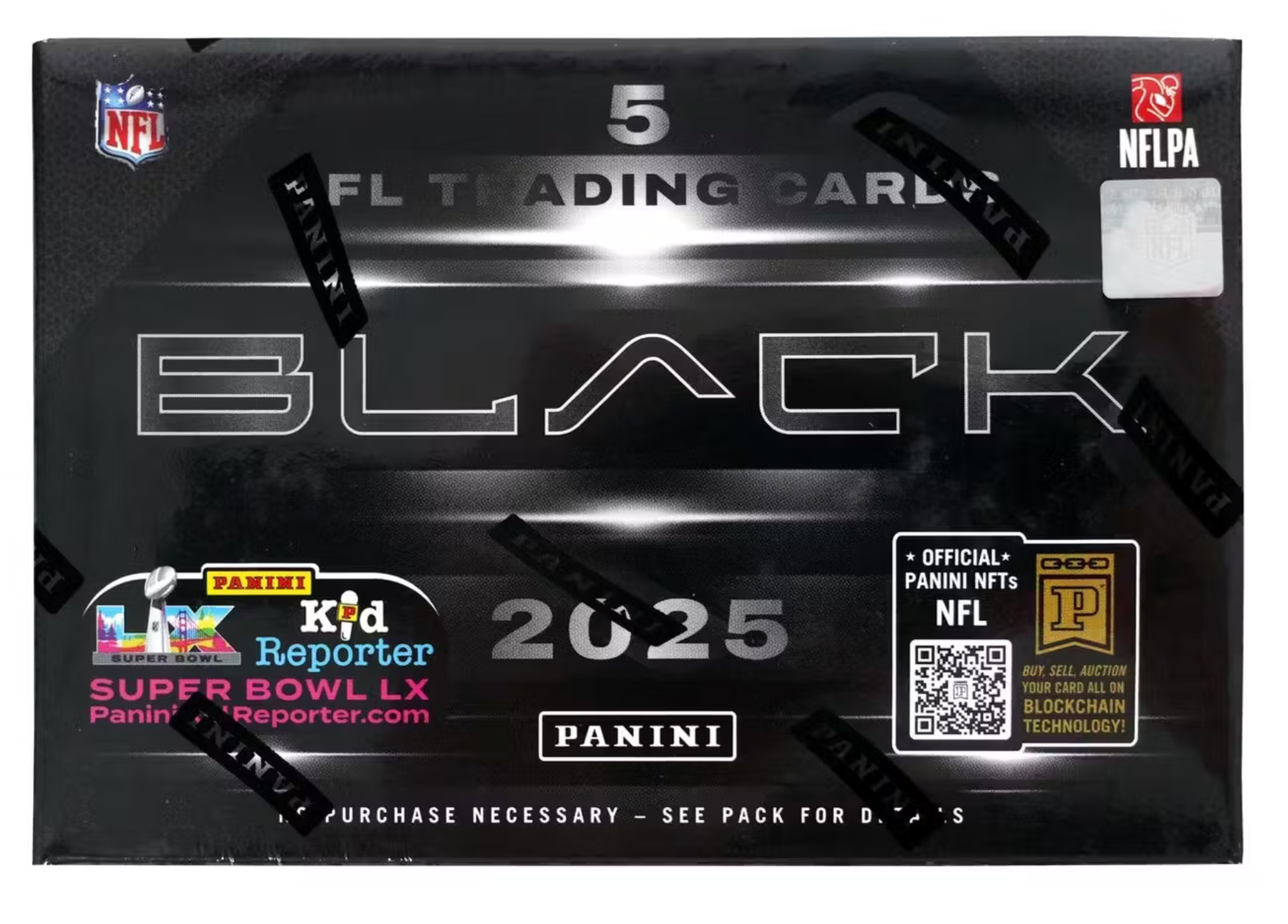 2025 Panini Black Football Hobby Box