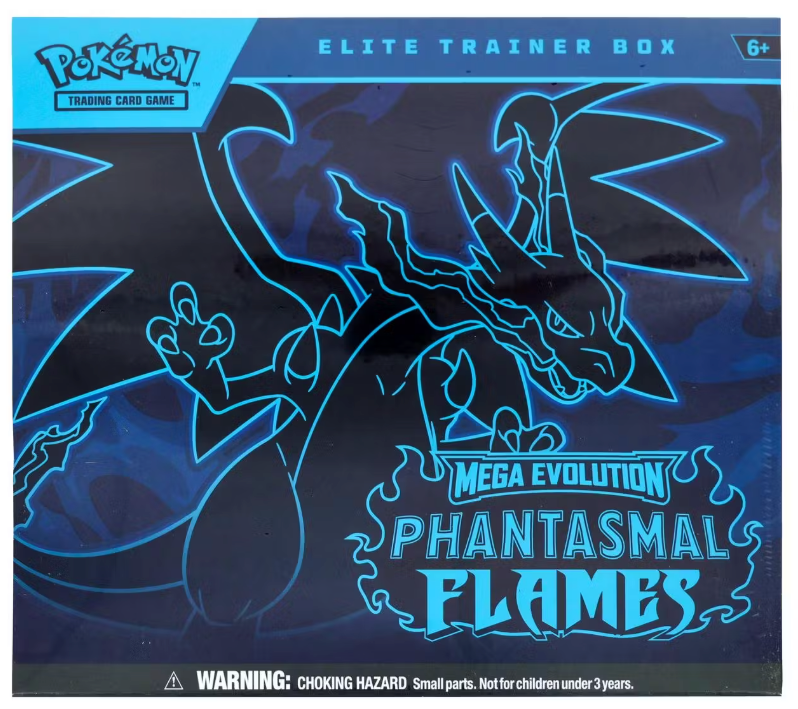 2025 Pokemon Phantasmal Flames Elite Trainer Box