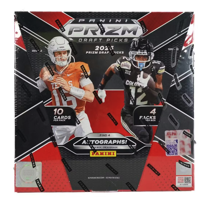 2025 Panini Prizm Draft Picks Collegiate Football Hobby Box