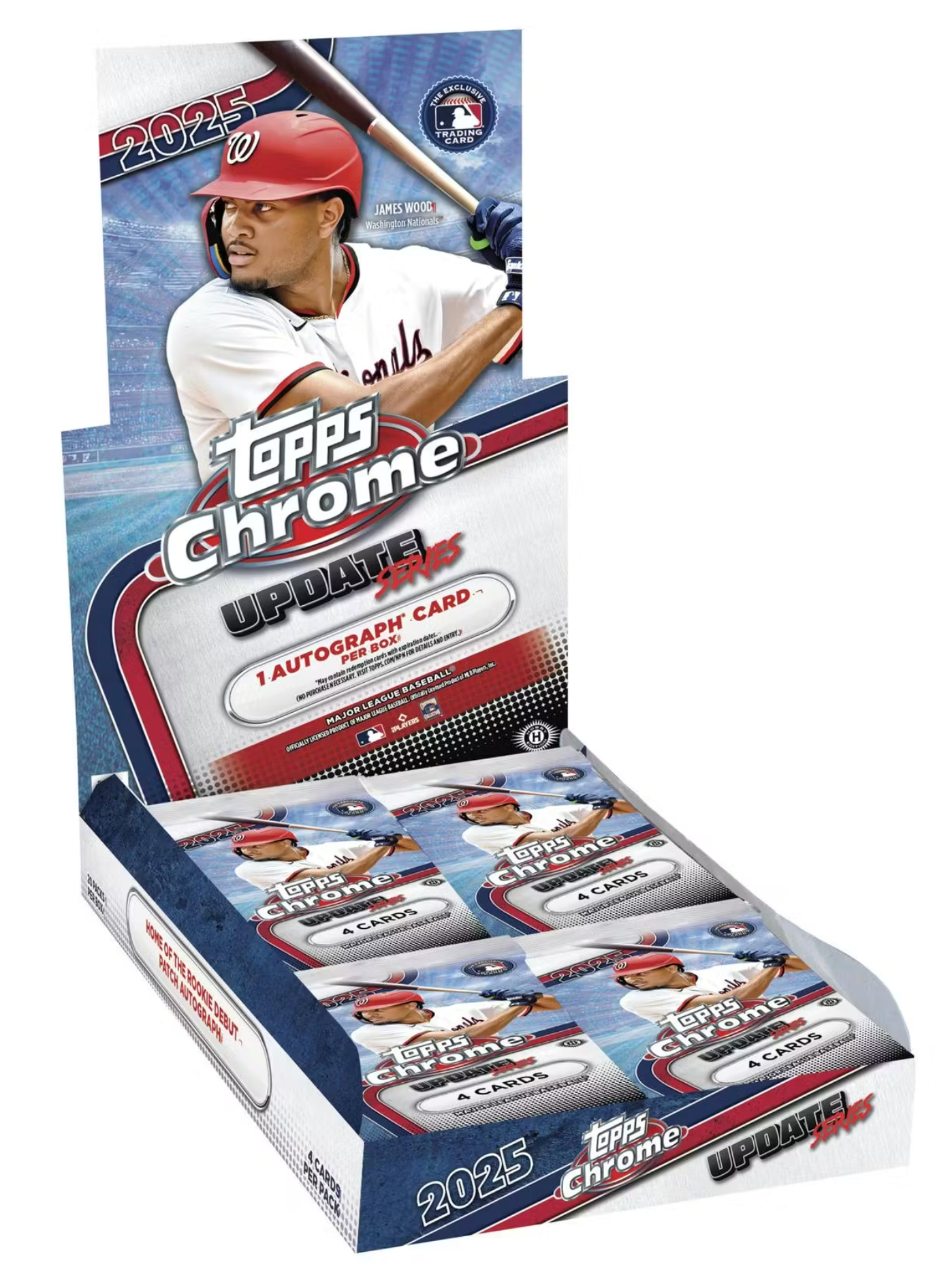 2025 Topps Chrome Update Series Baseball Hobby Box
