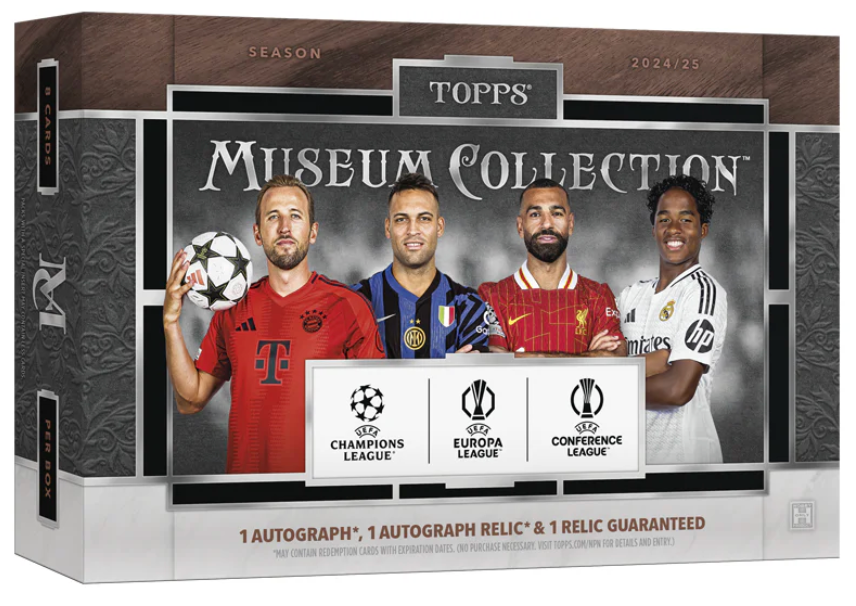 2024/25 Topps Museum Collection UCC Soccer Hobby Box