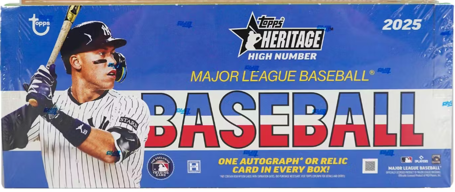 2025 Topps Heritage High Number Baseball Hobby