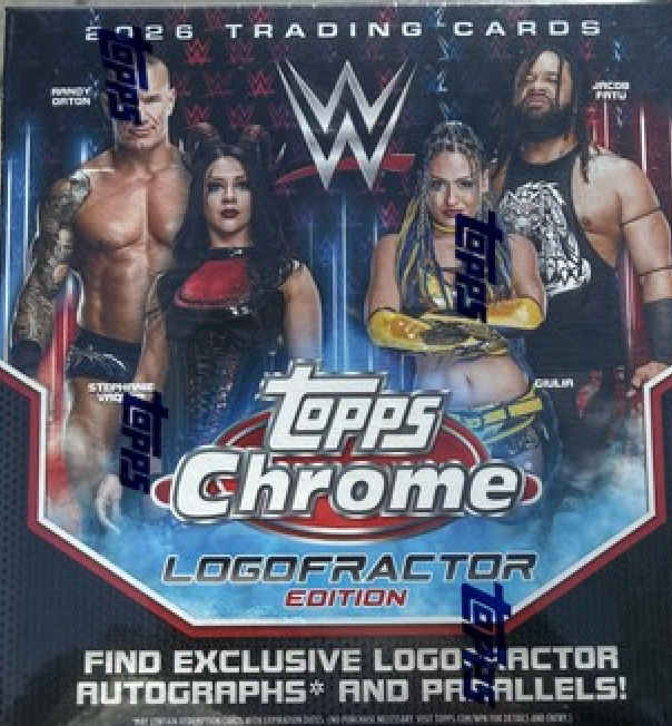 2026 Topps Chrome WWE Logofractor