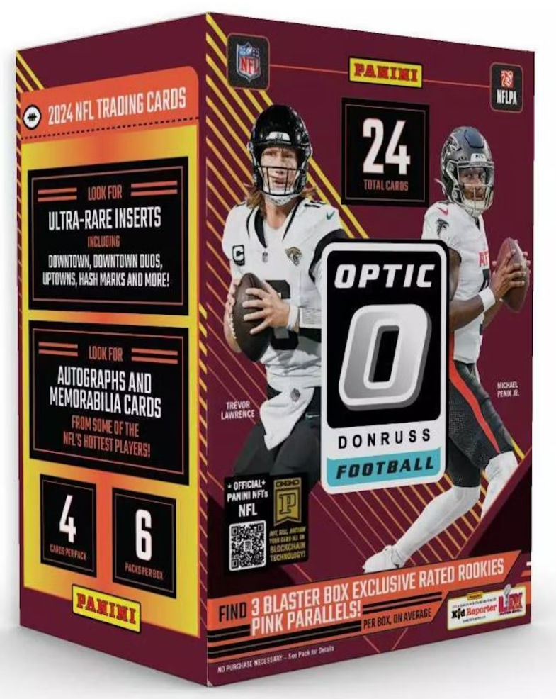 2024 Panini Donruss Optic Football Blaster Box