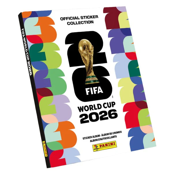 2026 Panini Fifa World Cup Official Sticker Collection Hard Cover Album