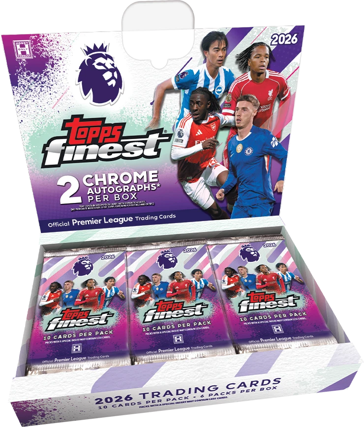 2025/26 TOPPS FINEST ENGLISH PREMIER LEAGUE HOBBY BOX