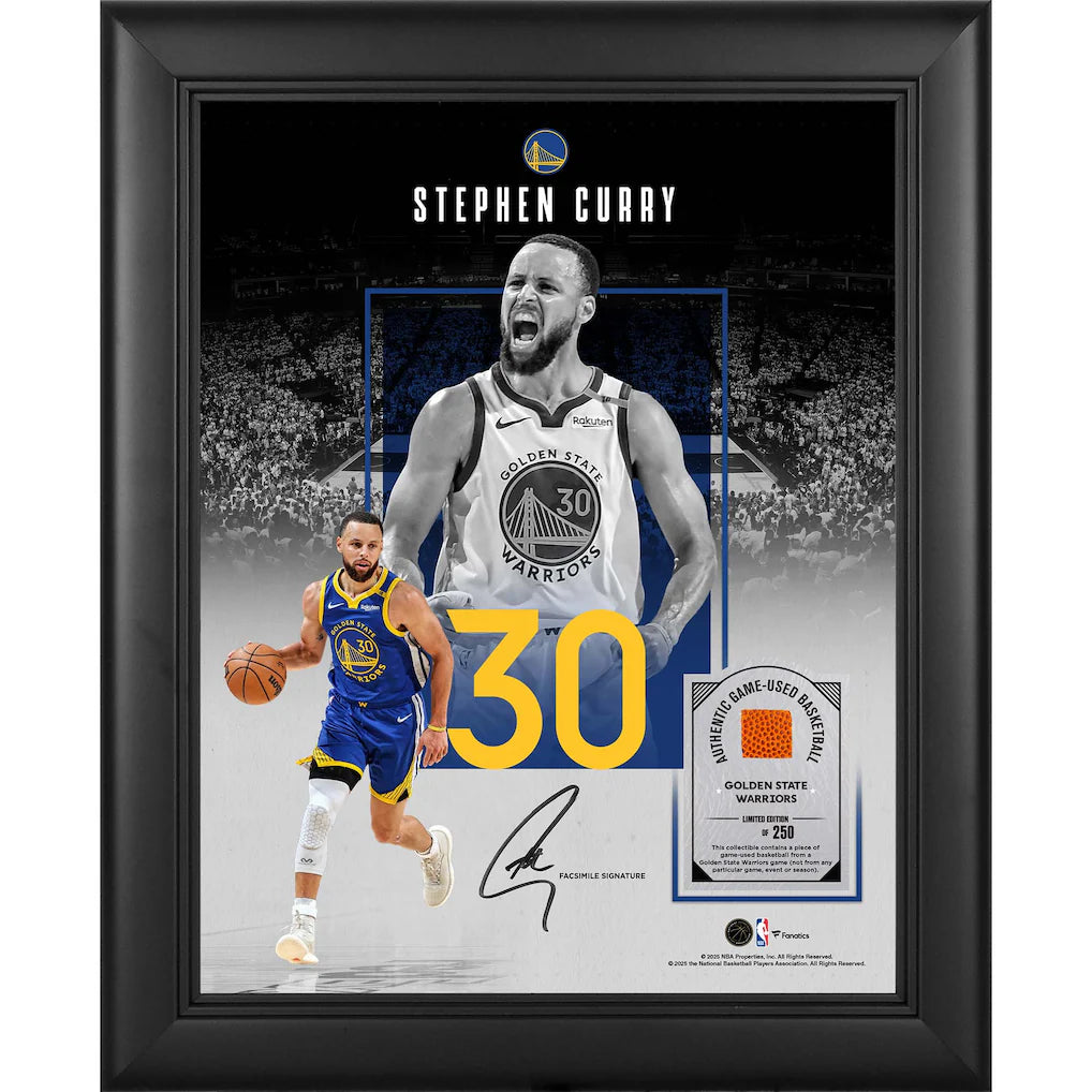 2026 Fanatics Authentic Signature Showcase Collage Frame (Stephen Curry)