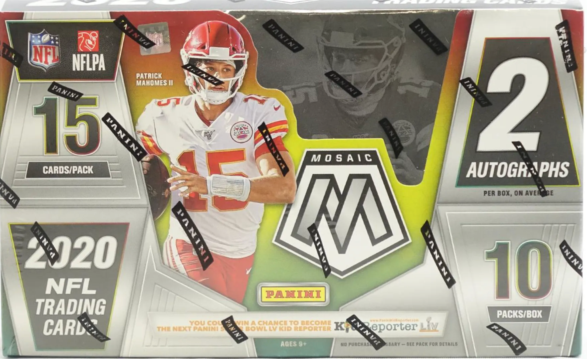 2020 Panini Mosaic Football Hobby Box