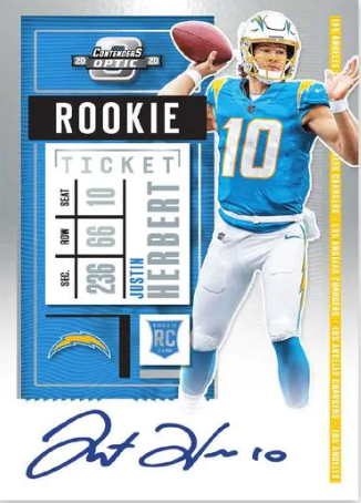 2020 Panini Contenders Optic Football Hobby Box
