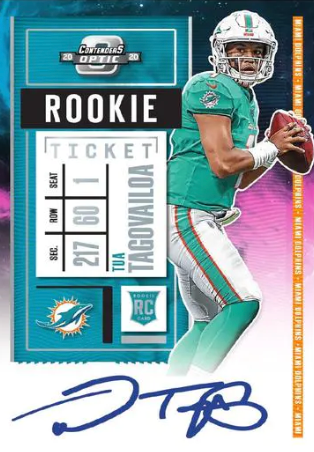 2020 Panini Contenders Optic Football Hobby Box