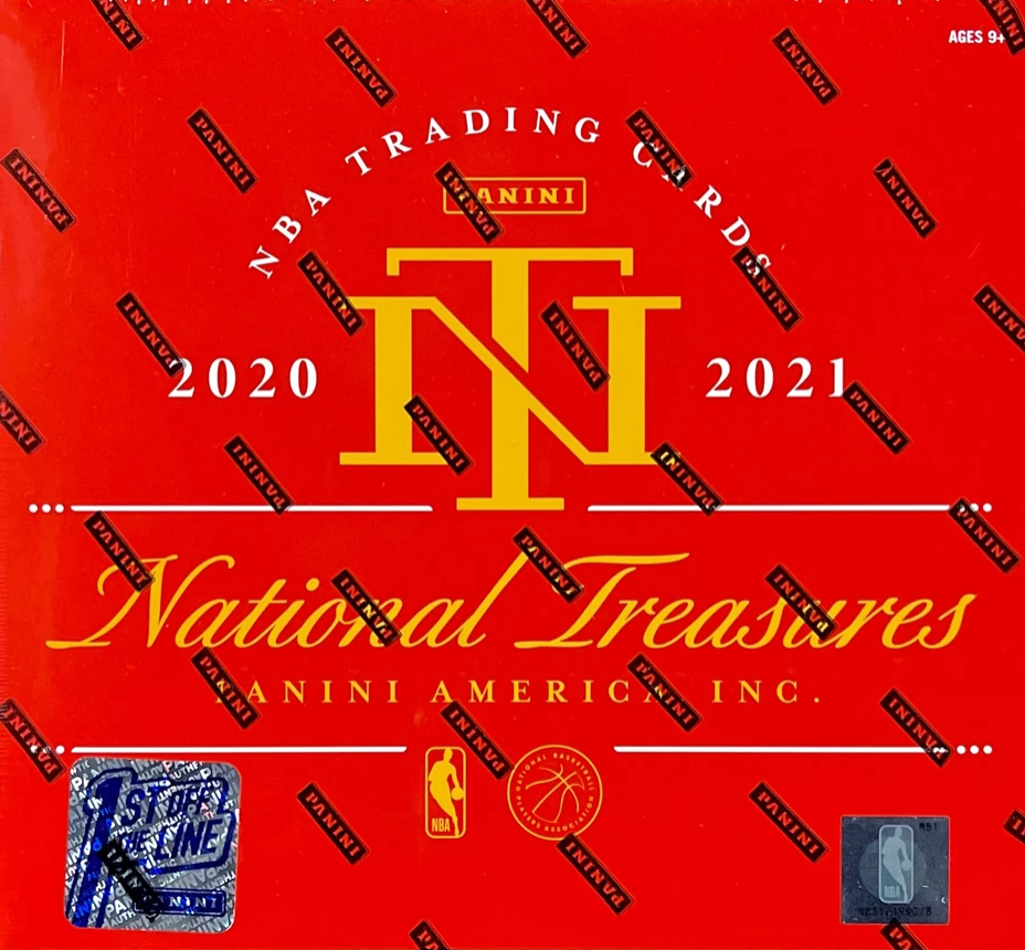 2020/21 NBA Panini National Treasures FOTL Hobby Box
