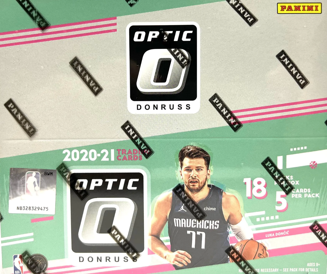 2020/21 NBA Panini Donruss Optic FastBreak Box