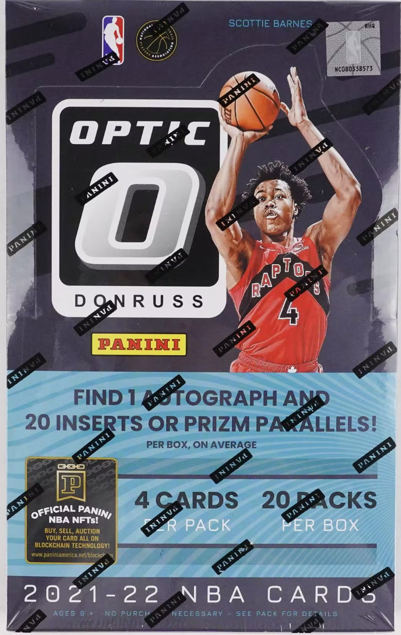 21/22 Panini Donruss Optic Basketball Hobby Box