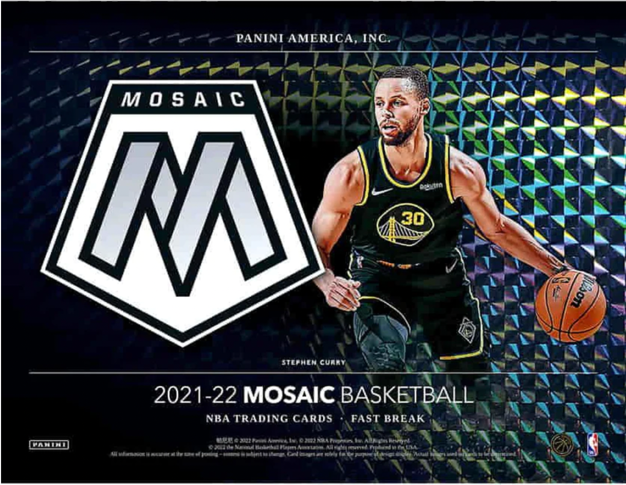 2021/22 Panini Mosaic Basketball Fast Break Box